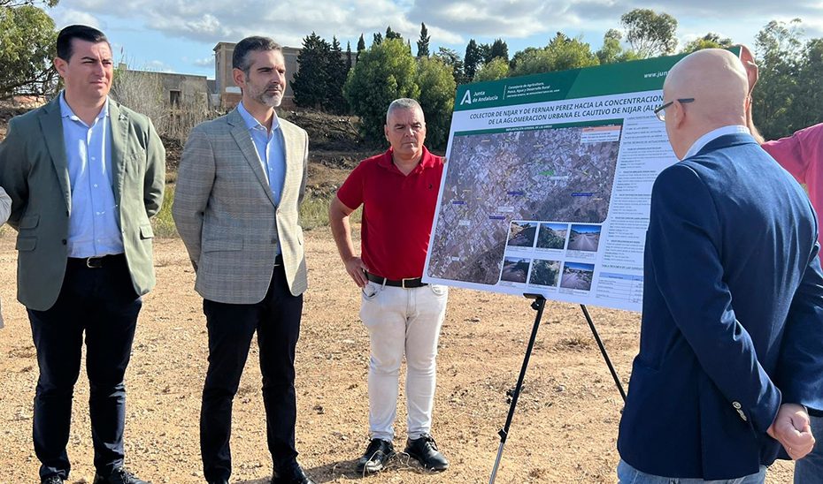La Junta licita el nuevo colector de Níjar y Fernán Pérez con una inversión superior a 1,2 millones