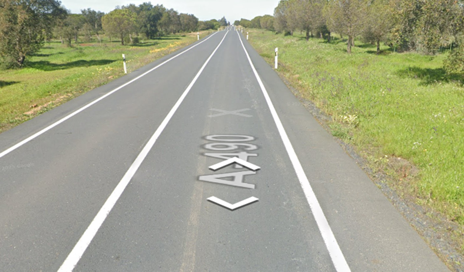 Muere un motorista en un accidente de tráfico en Villanueva de los Castillejos (Huelva)