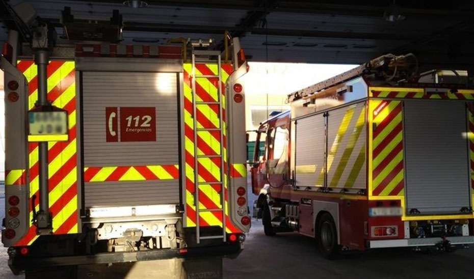 Una persona herida y varios desalojados en un incendio en una vivienda en Andújar