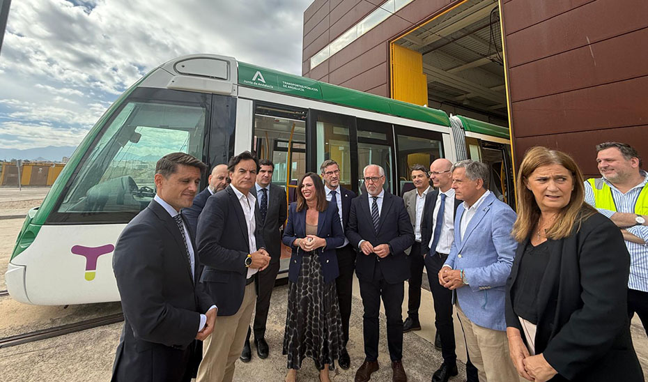 La Junta adjudicará antes de fin de año los contratos de mantenimiento y operación del tranvía de Jaén