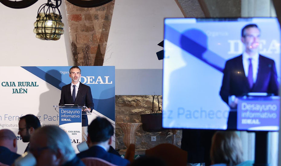 1761298943641PachecoIdeal_Est.jpg La Junta ejecutará a través del Plan PARRA los proyectos de las comunidades de regantes de Jaén declarados de interés de la Comunidad