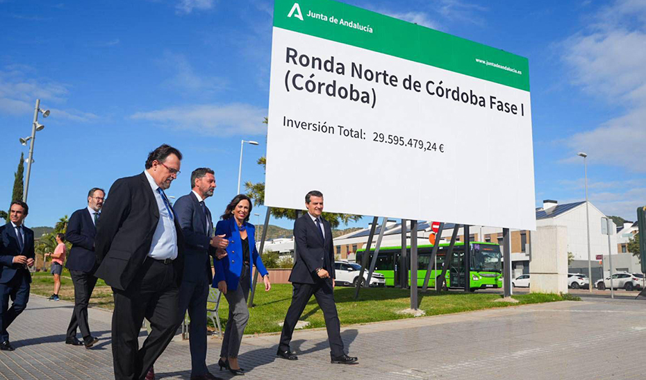 La Junta inicia las obras de la Ronda Norte de Córdoba con una inversión de 30 millones de euros