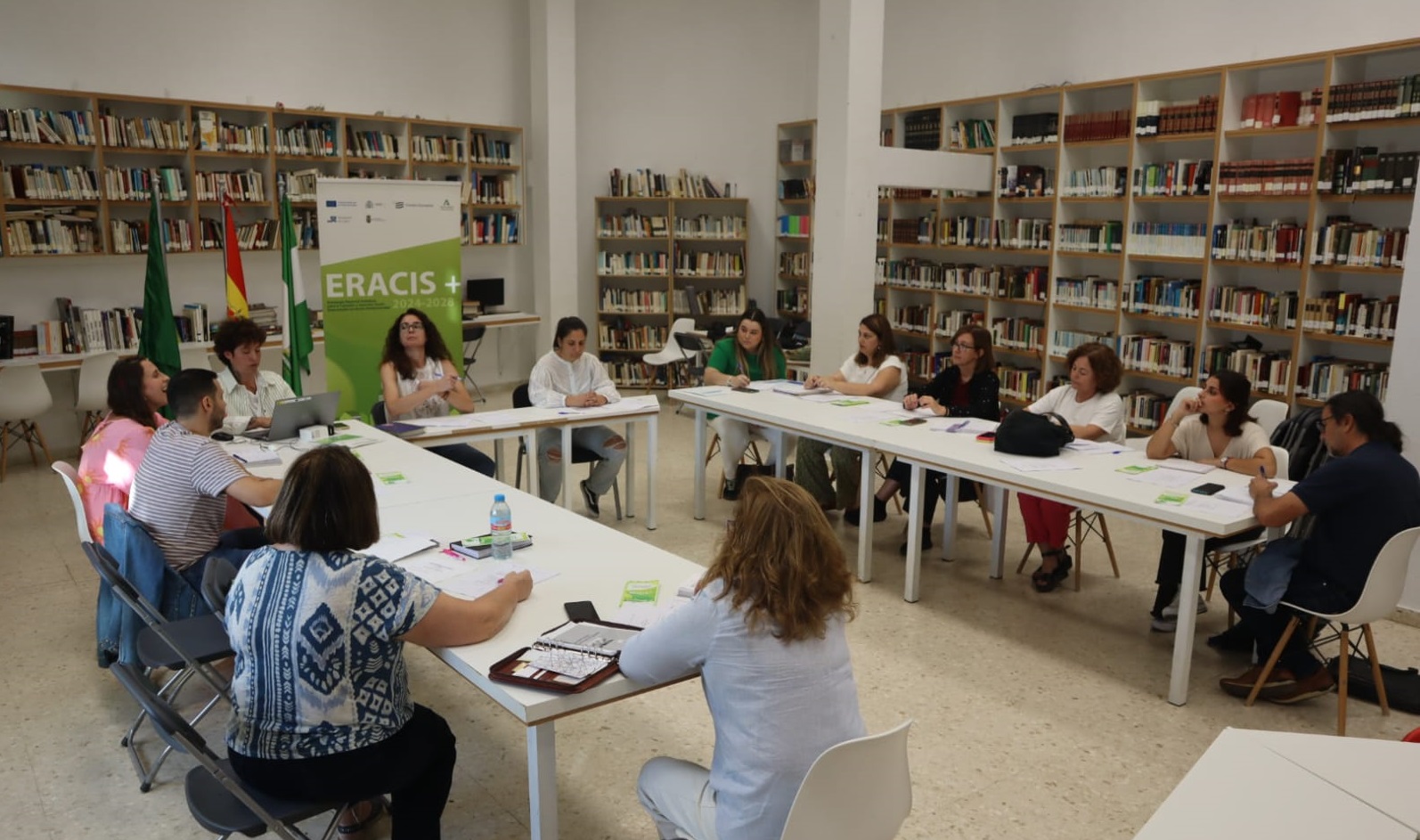 Mesas-sectoriales-de-la-Eracis-en-Puerto-Serrano-1.jpeg La Diputación coordina acciones del proyecto Eracis+ en Puerto Serrano mediante tres mesas sectoriales