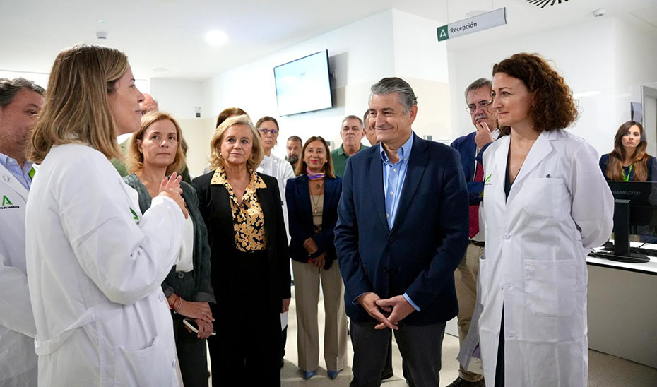 1761574964714SanzTCA_Est.jpg La Junta inaugura un hospital de día intensivo para pacientes con trastornos de la conducta alimentaria pionero en España