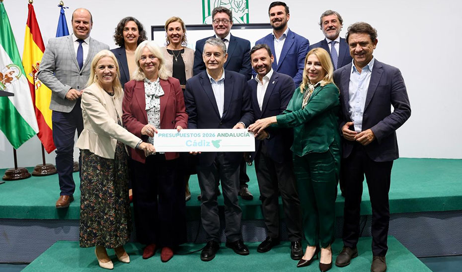Consejeros de la Junta presentan los Presupuestos para 2026 en las provincias andaluzas