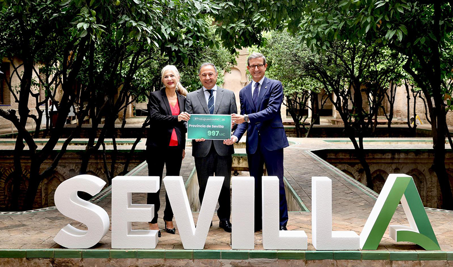 La inversión de la Junta en las cuentas de 2026 roza los 1.000 millones en la provincia de Sevilla