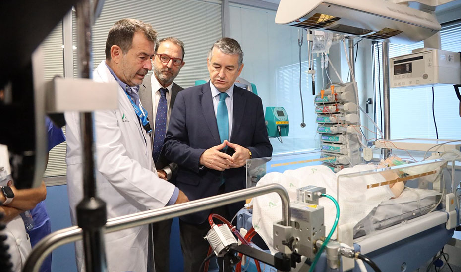 Activado el protocolo para el traslado de pacientes pediátricos que requieren soporte vital ECMO