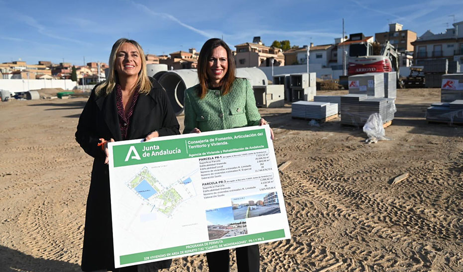 La Junta licita los suelos de Cuartel de Mondragones en Granada para construir 328 viviendas protegidas