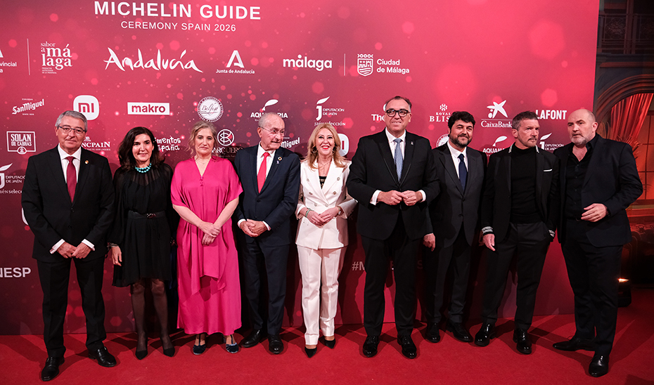 Andalucía impulsa su prestigio gastronómico con la Gala de la Guía Michelin 2026 en Málaga
