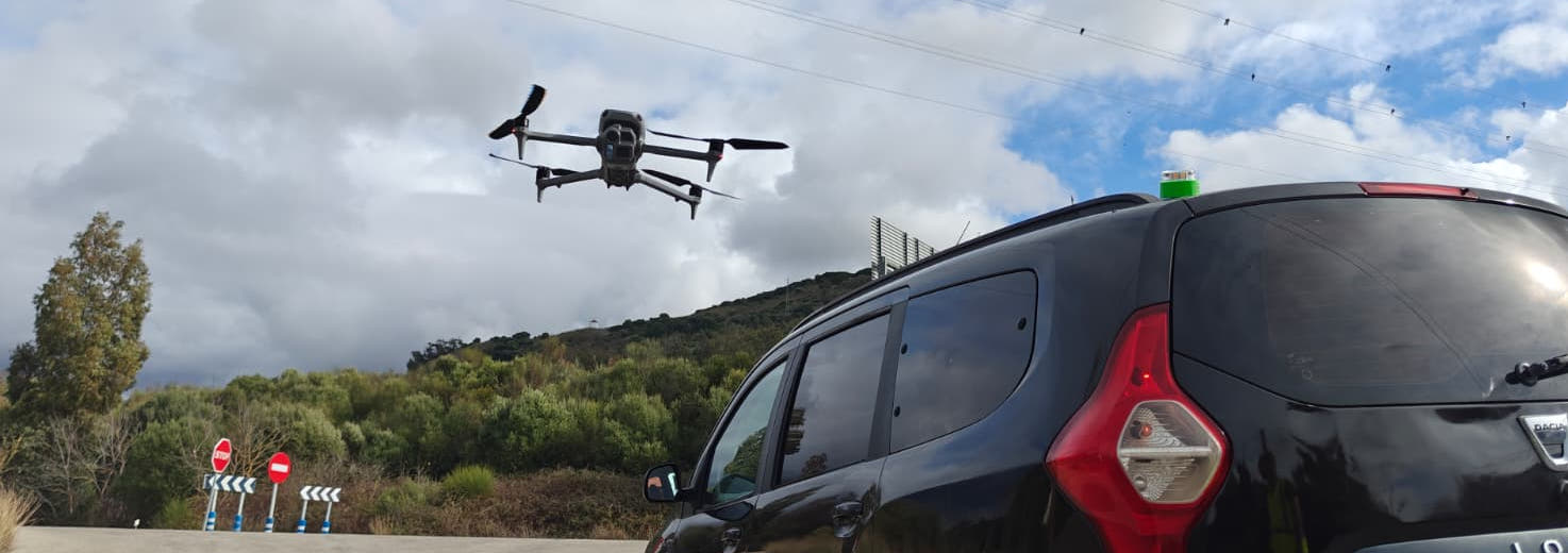 Proyecto piloto para precisar las patologías de las carreteras provinciales mediante drones