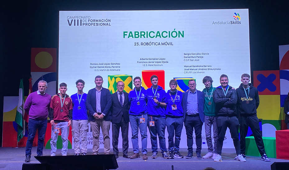 Los estudiantes de Málaga y Córdoba son los que logran más oros en las Olimpiadas de FP