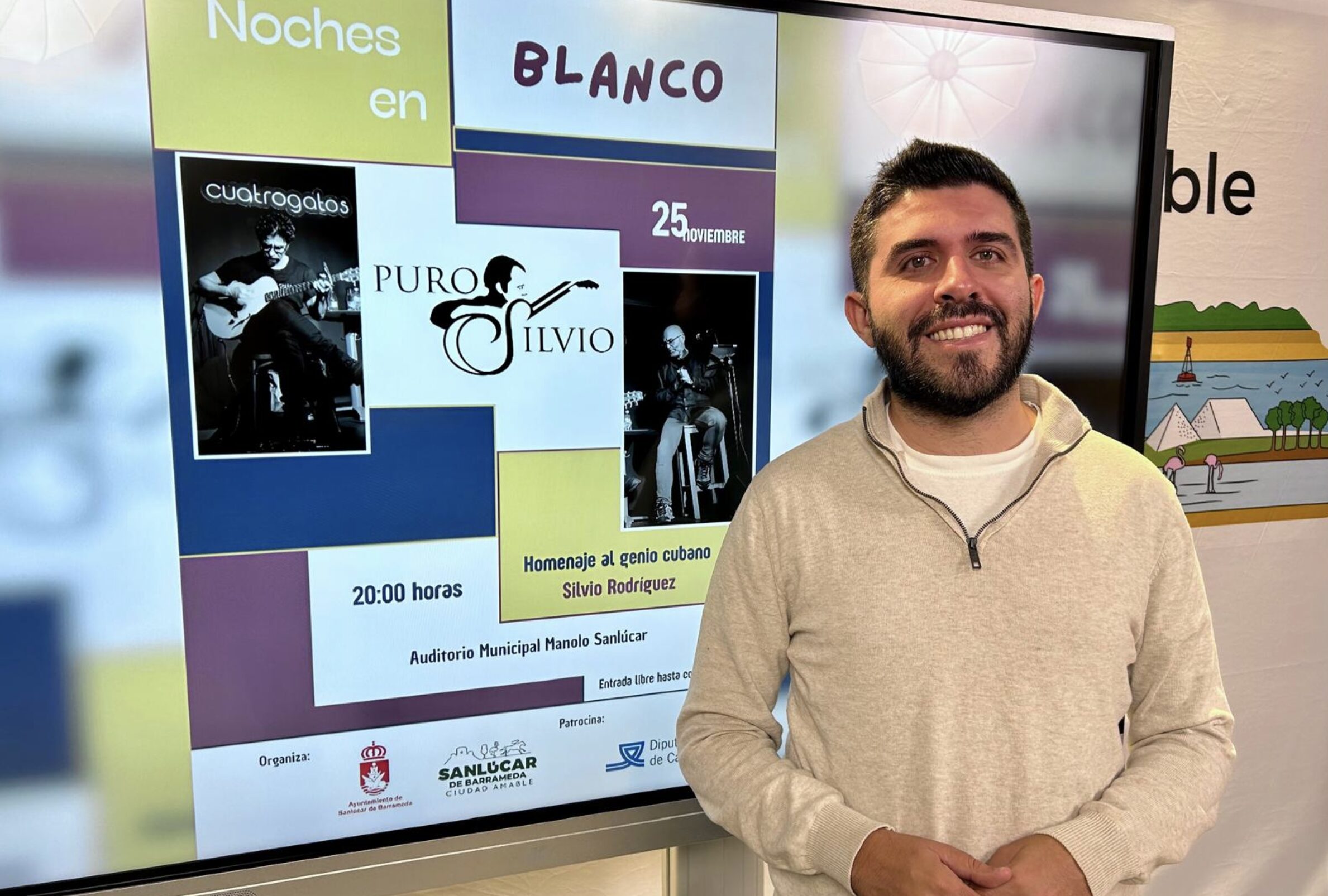 Puro Silvio ofrecerá un tributo a Silvio Rodríguez el 25 de noviembre en el Auditorio ‘Manolo Sanlúcar’