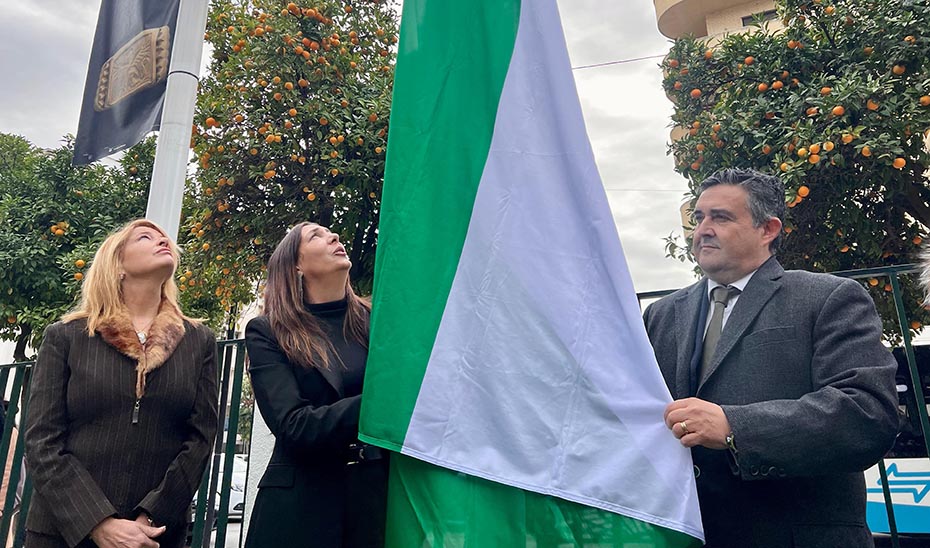 El Gobierno andaluz reivindica en Huelva el Día de la Bandera como «símbolo de orgullo, identidad y unidad»