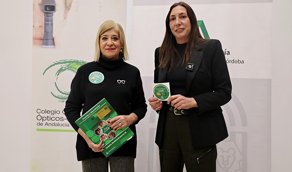 Renovado el convenio para descuentos en productos ópticos a titulares de la Tarjeta Andalucía Junta 65