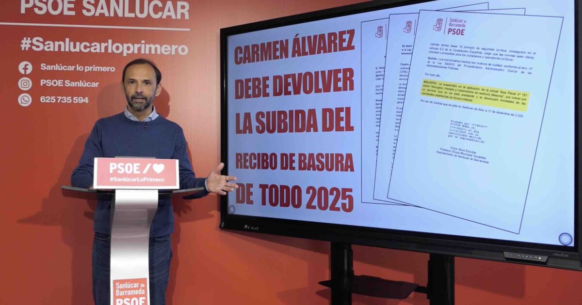 El PSOE pide la devolución de la subida de la tasa de basura al no ...