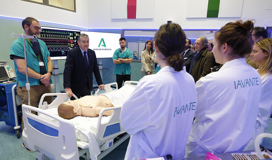 Más de 10.100 sanitarios reciben formación de la Junta mediante simulación clínica durante el último año
