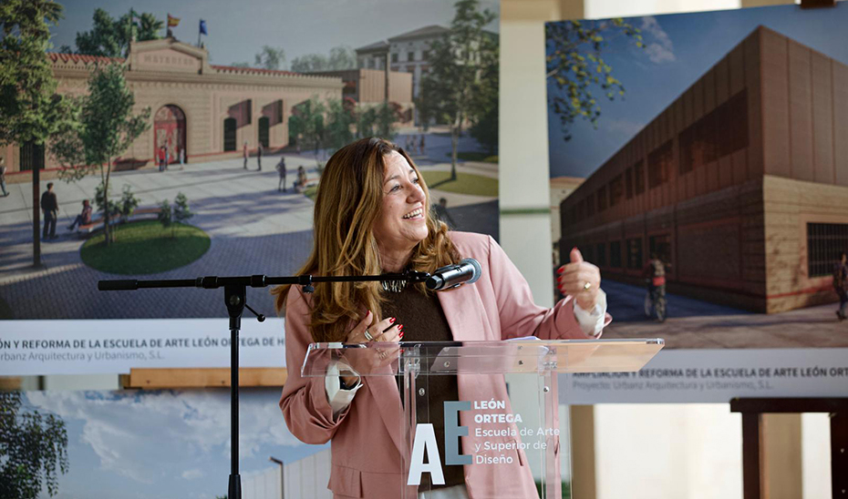 Comienzan las obras de ampliación de la Escuela de Arte León Ortega de Huelva, con más de 3,6 millones de inversión