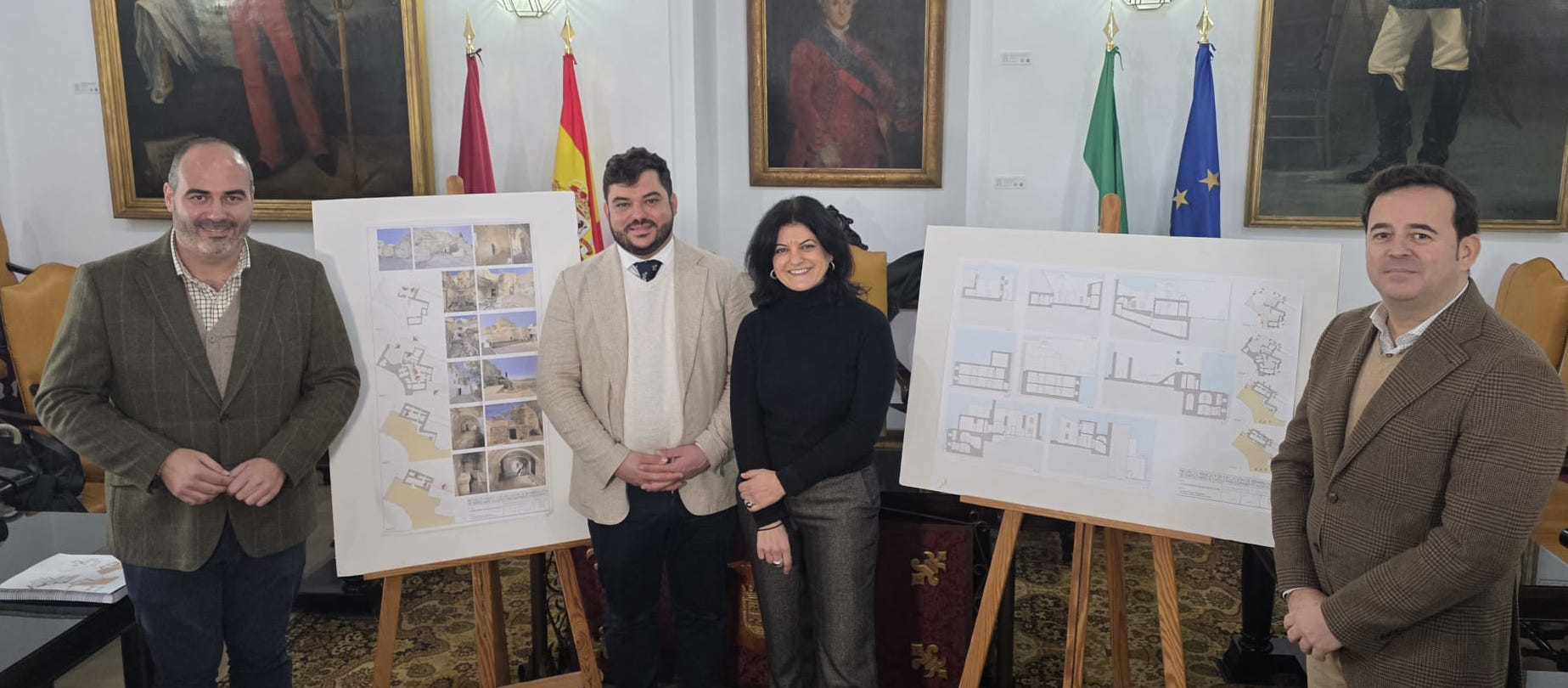 Asistencia a Municipios entrega a Arcos el proyecto de rehabilitación del edificio anexo al Castillo