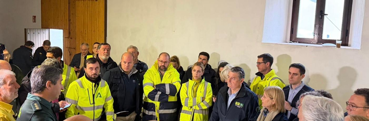 Las carreteras de Diputación mantienen el acceso a Alcalá del Valle tras el cierre al tráfico de la CA-9107