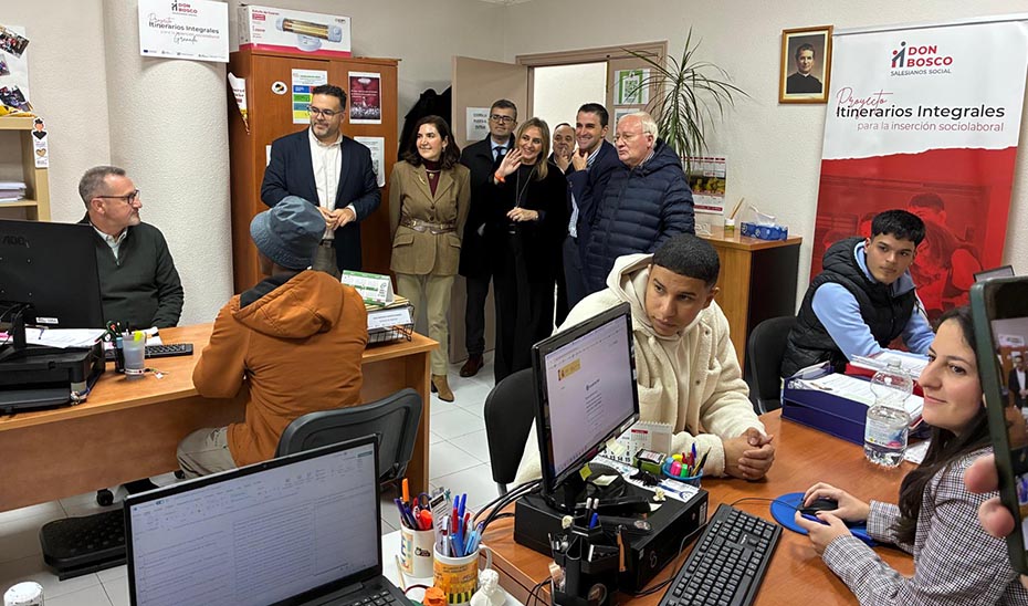 Empleo respalda con 1,52 millones los programas de inserción laboral de la Fundación Don Bosco