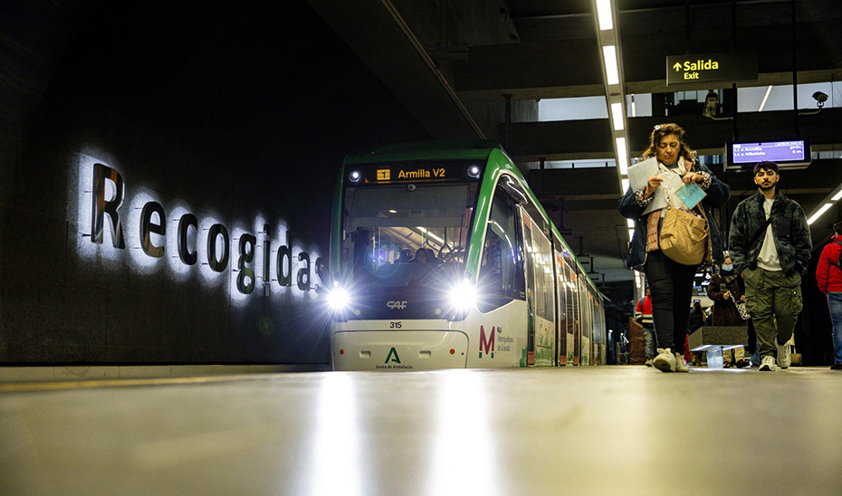 Más de 62 millones de viajeros utilizaron los metros andaluces y el Trambahía en 2025, un 4,6% más