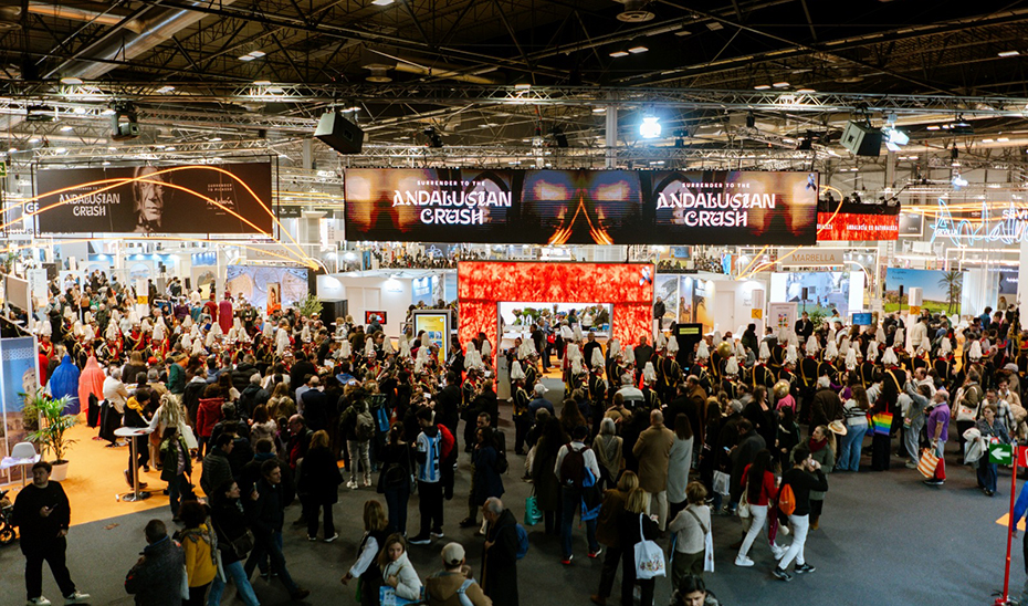 El expositor de Andalucía en Fitur sumó 8.542 reuniones de trabajo, un 26% más que en 2025