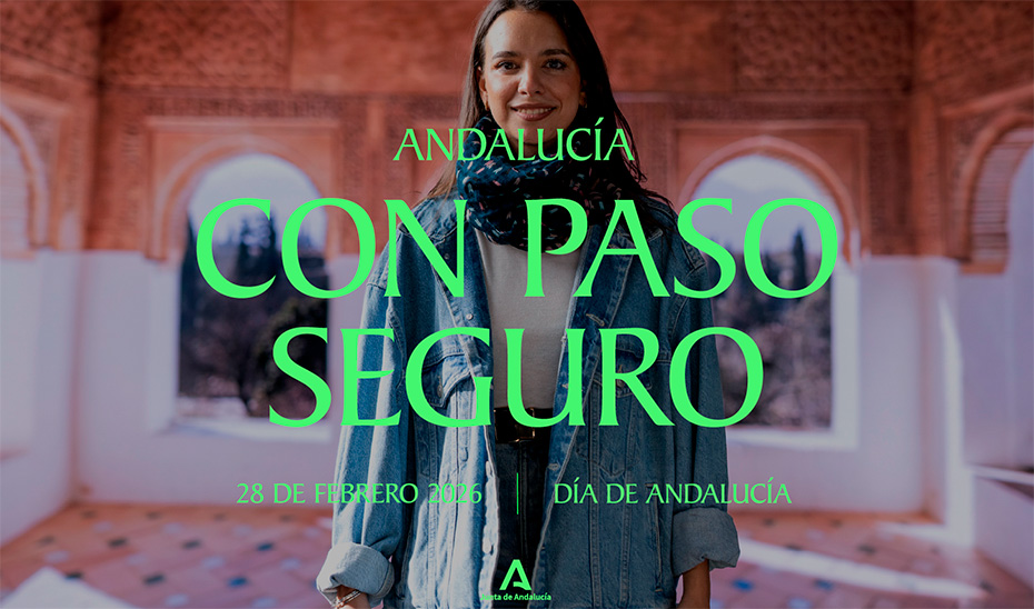 ‘Con paso seguro’, lema de la campaña institucional del Día de Andalucía