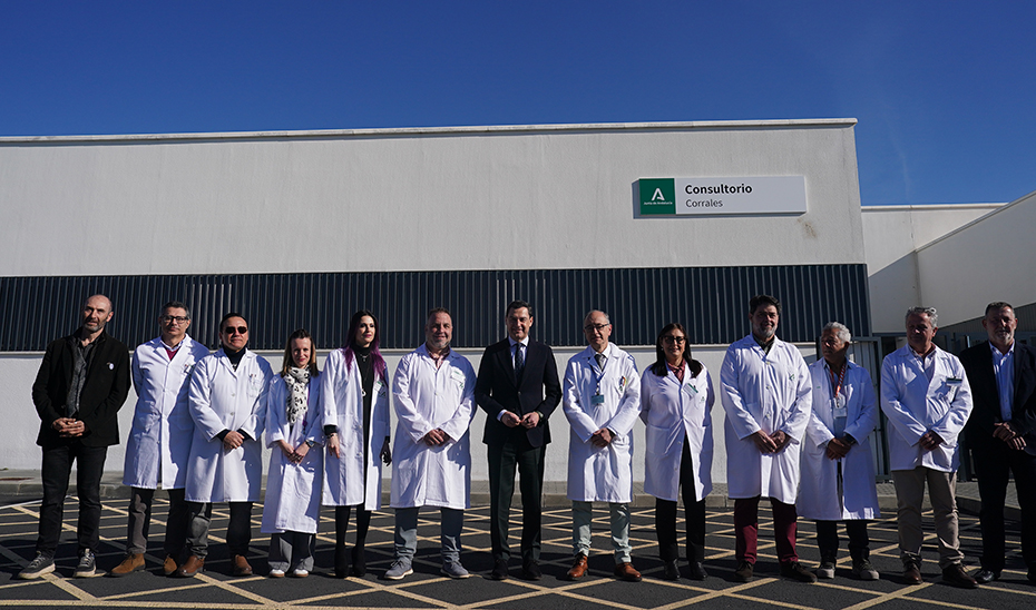 Moreno inaugura en Huelva el séptimo centro de salud que se construye en la provincia desde 2019