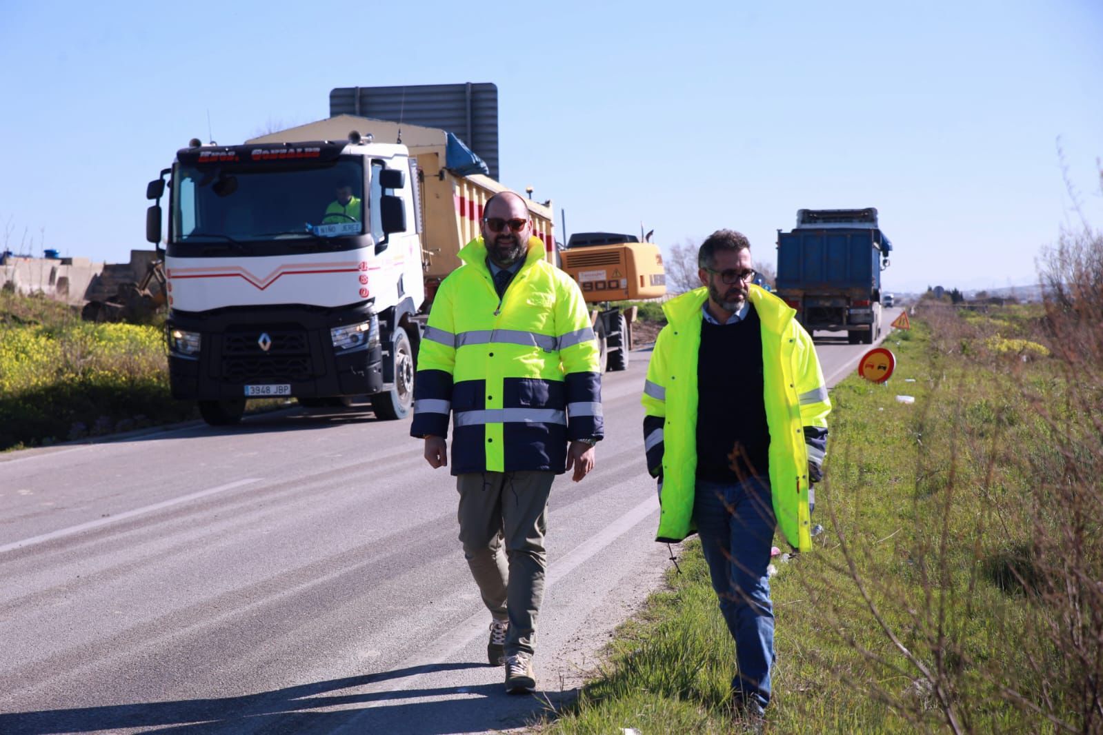 Diputación financia con 2,7 millones obras de emergencia en carreteras del Campo de Gibraltar
