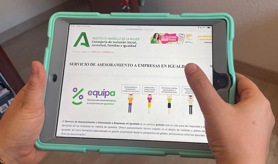 La Junta lanza 13 cursos formativos sobre planes de igualdad, prevención del acoso sexual y conciliación
