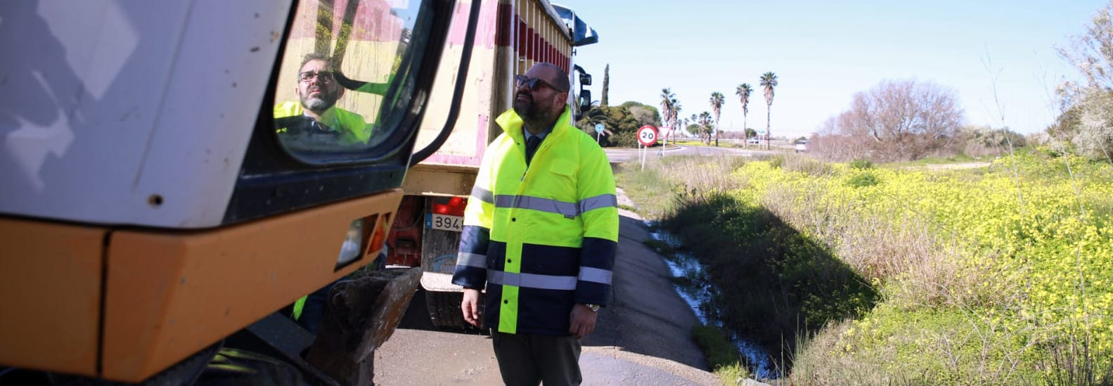 600.000 euros para restituir la calzada en la carretera de La Ina I, en Jerez