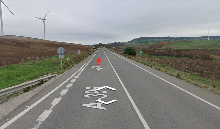 Muere una persona y tres resultan heridas en un accidente de tráfico en la A-396 en Vejer