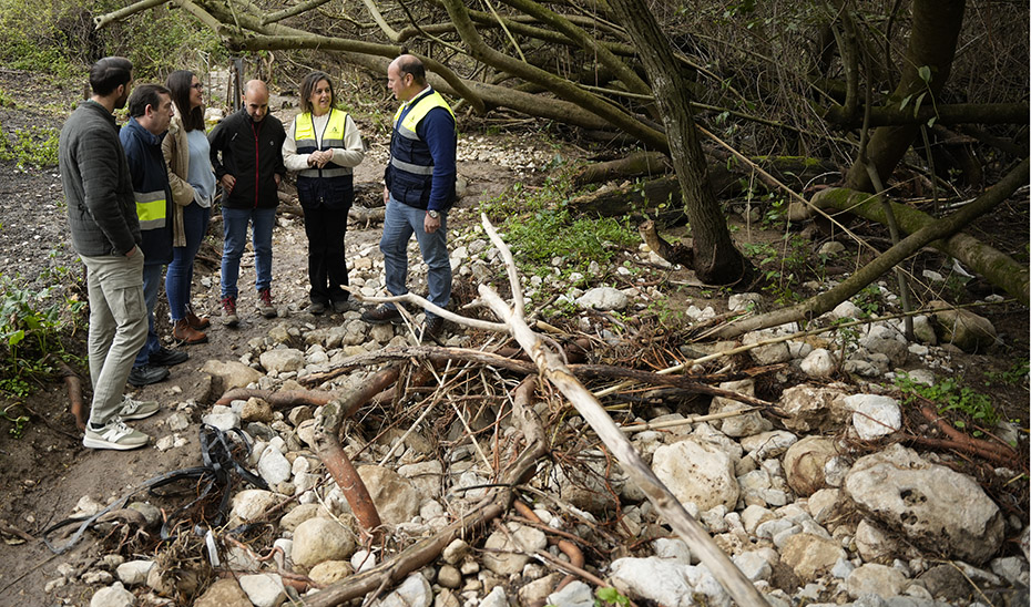 La Junta inicia las obras de recuperación tras las borrascas en el Parque Natural Sierra de Grazalema