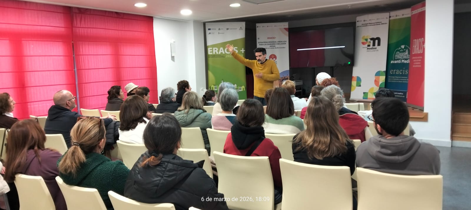 Eracis+ desarrolla numerosas actividades del tercer sector en Medina