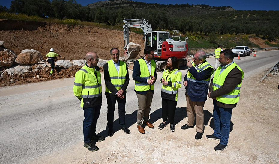 La Junta invierte 4,6 millones de euros en reparar los daños de las carreteras del Poniente granadino