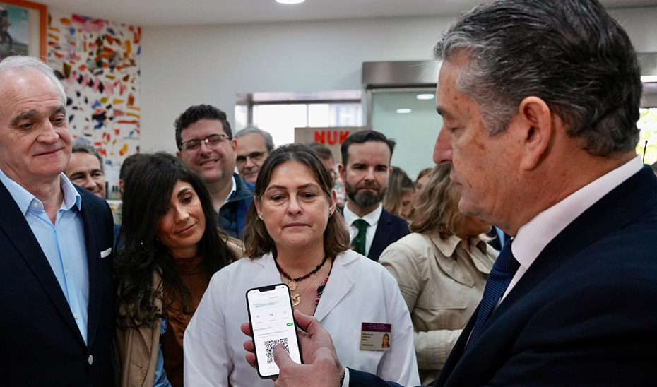 Los andaluces podrán utilizar su Tarjeta Sanitaria Virtual en el teléfono móvil desde el 26 de marzo