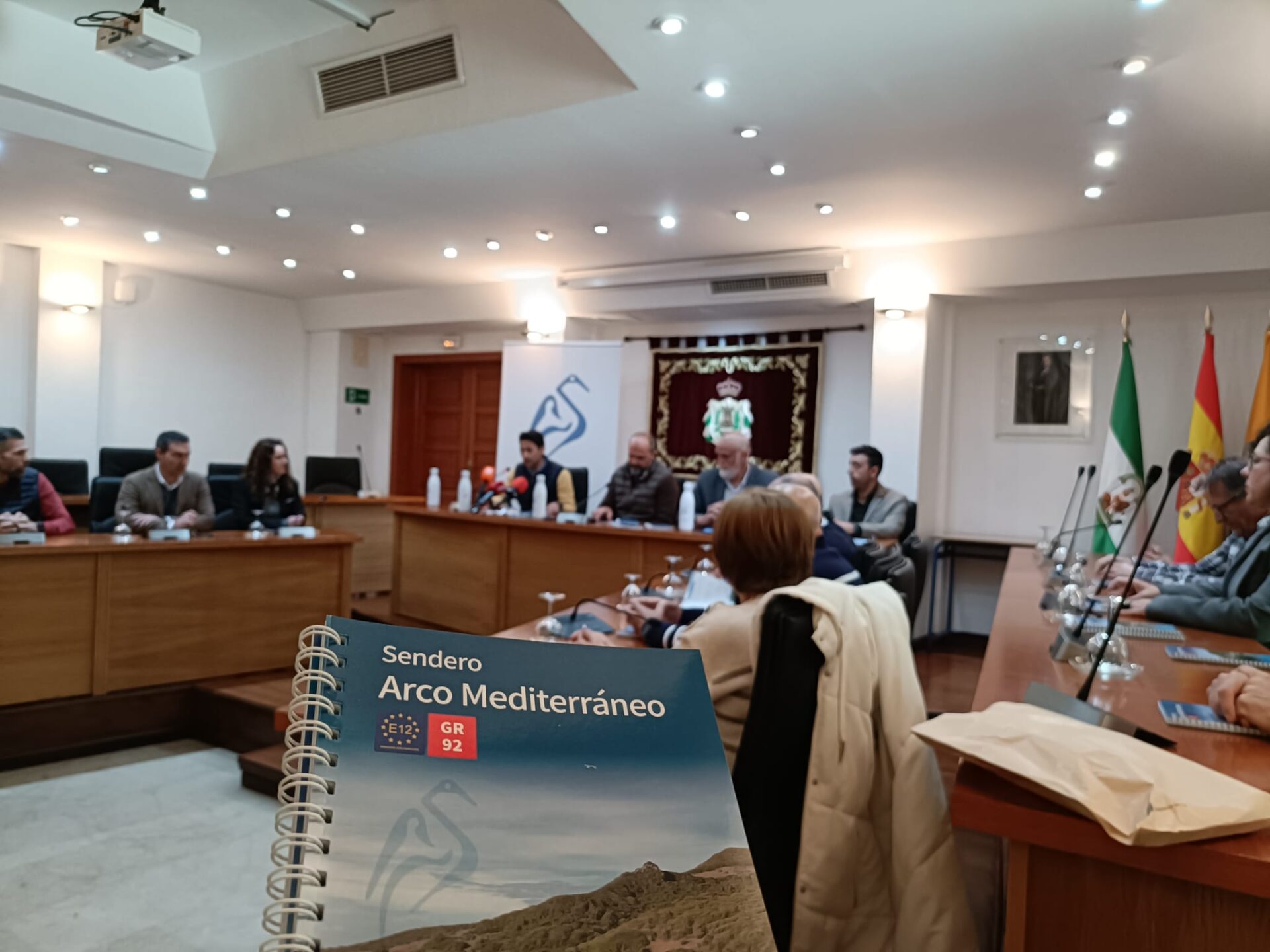 La Diputación completa los 72 kilómetros del tramo provincial de un sendero peatonal que unirá Tarifa con Croacia