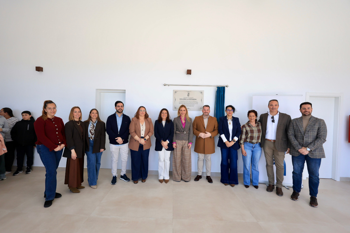 El Teatro ‘Dolores La Petenera’ ya es una realidad en Paterna, único municipio de La Janda que no tenía este equipamiento cultural