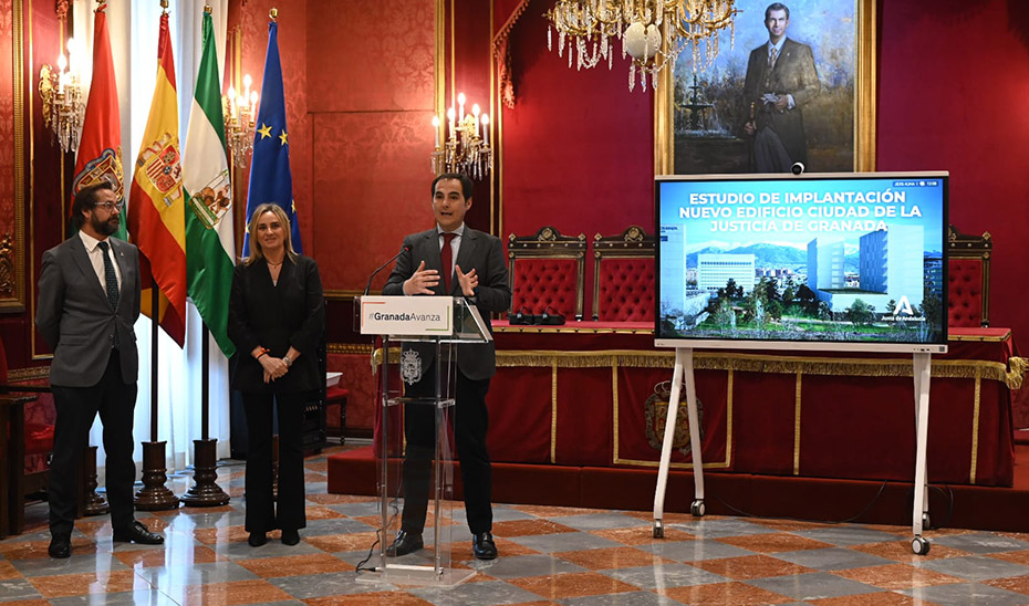La Ciudad de la Justica de Granada se completará con un complejo de dos torres integrado en el entorno