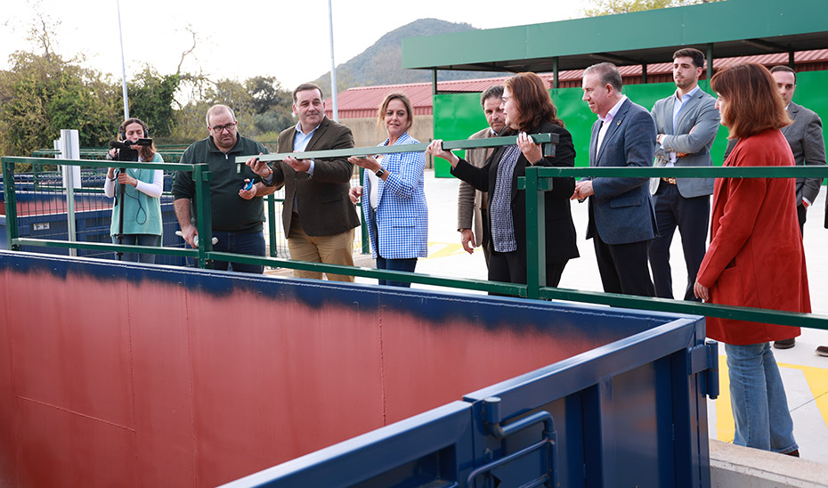 La Junta inaugura el punto limpio de Aracena con una inversión de más de 510.000 euros