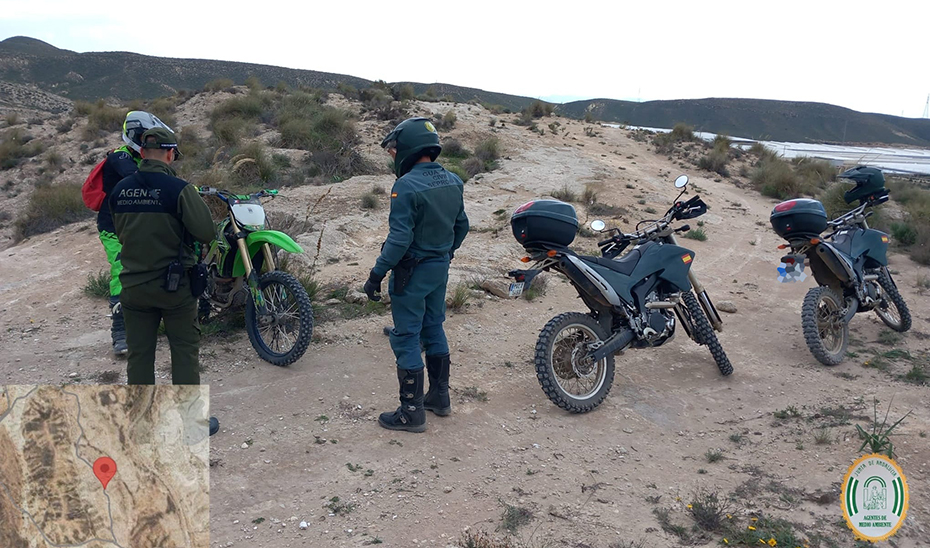 Junta y Guardia Civil intensifican la vigilancia en los Espacios Naturales Protegidos de Almería