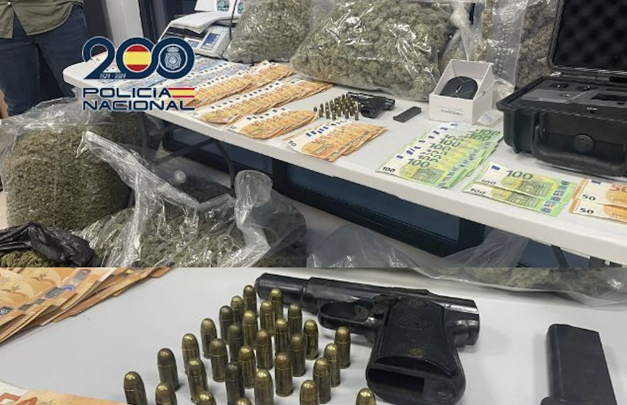 La Policía Nacional desarticula en Sanlúcar un grupo criminal dedicado al tráfico de marihuana y detiene a cinco personas