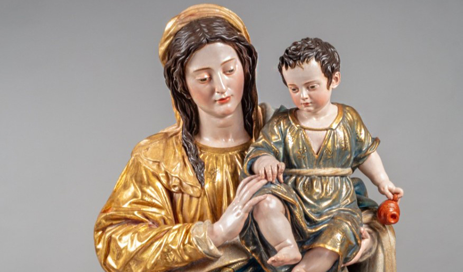 El Bellas Artes de Sevilla recupera el esplendor de una Virgen de la etapa de madurez de Juan de Mesa
