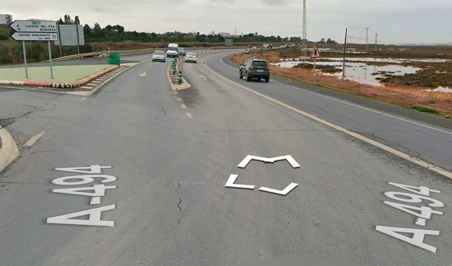 Siete heridos en un accidente de tráfico en Moguer (Huelva)