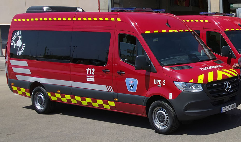 Cuatro heridos en un incendio de vivienda en Roquetas de Mar