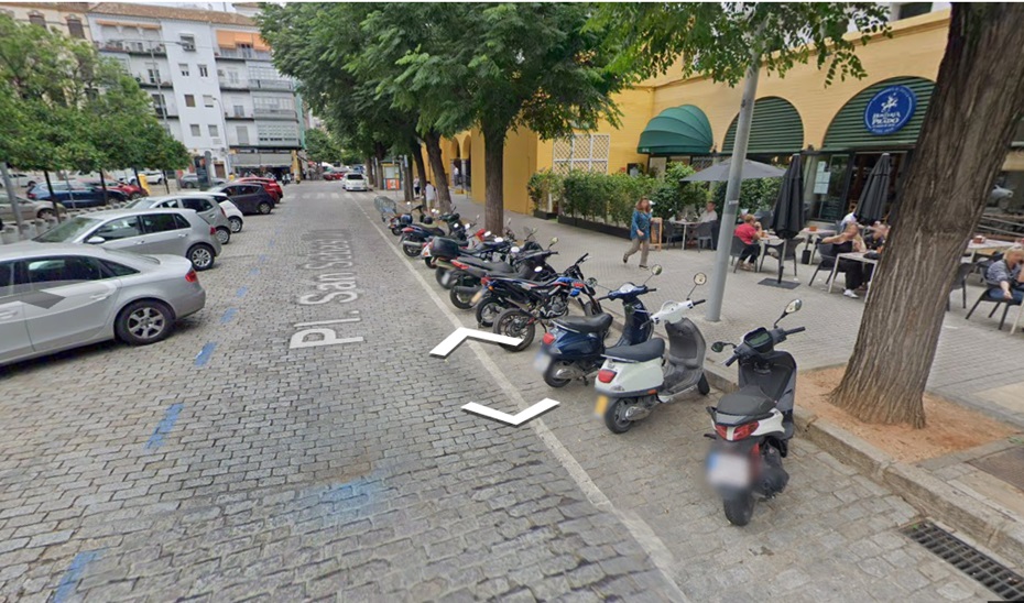 Dos heridos tras la caída de una rama de árbol en el Prado de San Sebastián de Sevilla