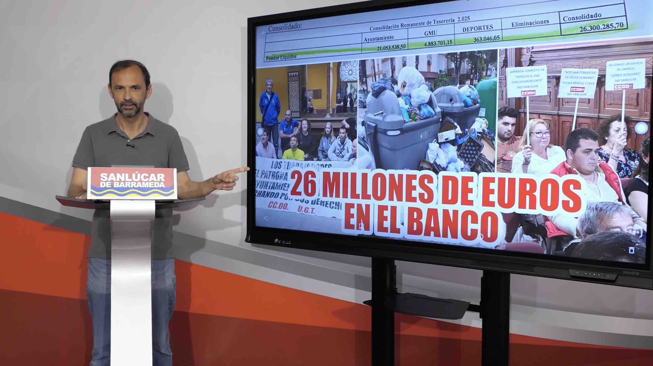 El PSOE acusa al gobierno local de falta de gestión tras la liquidación del presupuesto
